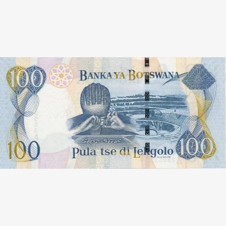 Botswana 100 pula  2005.   P 29b   (N)