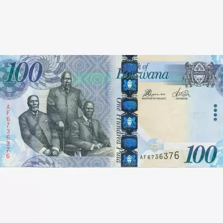 Botswana 100 pula  2012.   P 33c   (N)