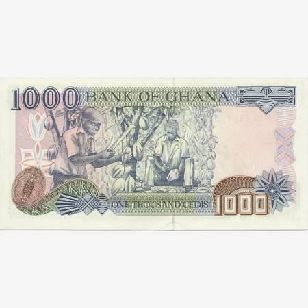 Ghana 1000 cedis 2003.  P 32i   (N)