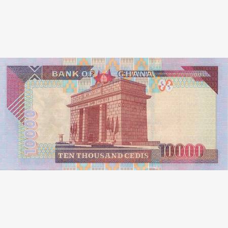 Ghana 10000 cedis 2006. P 35 (N) Ghana 10000 cedis 2006. P 35 (N)