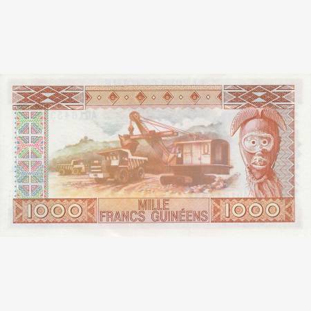 Guinea 1000 francs 1985.   P 32a   (N)