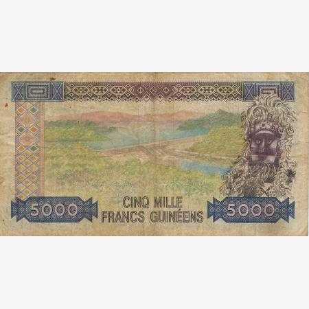 Guinea 5000 francs 1985.   P 32   (N)