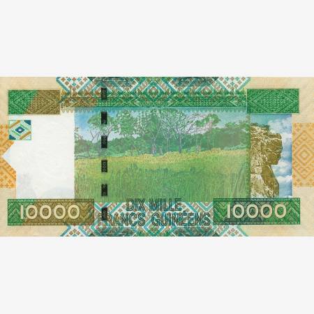 Guinea 10000 francs 2008.   P 42b   (N)