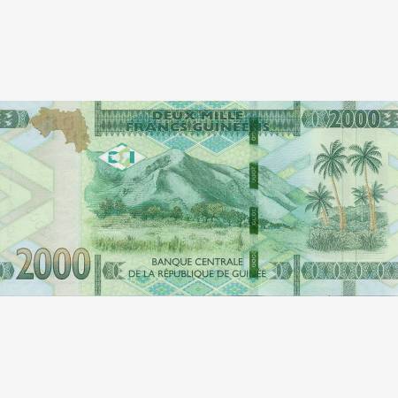 Guinea 2000 francs 2018.   B 342a   (N)