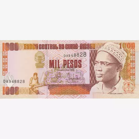 Guinea-Bissau 1000 pesos 1990.   P 13a   (N)