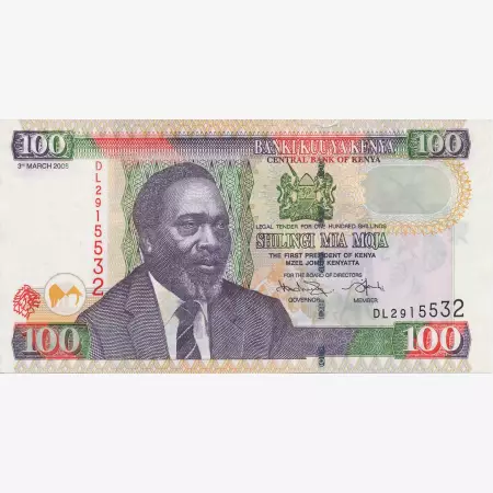 Kenya 100 shillings 2008.   P 48c   (N)