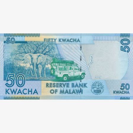 Malawi 50 kwacha 2012. P 58a (N) Malawi 50 kwacha 2012. P 58a (N)