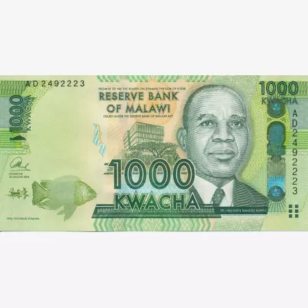 Malawi 1000 kwacha 2013.  P 62b   (N)
