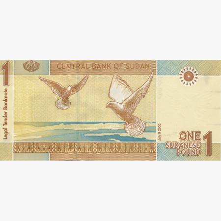 Szudán 1 pound 2006.  P 64   (N)