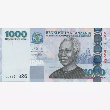 Tanzánia 1000 shilingi 2006.  P 36b   (N)